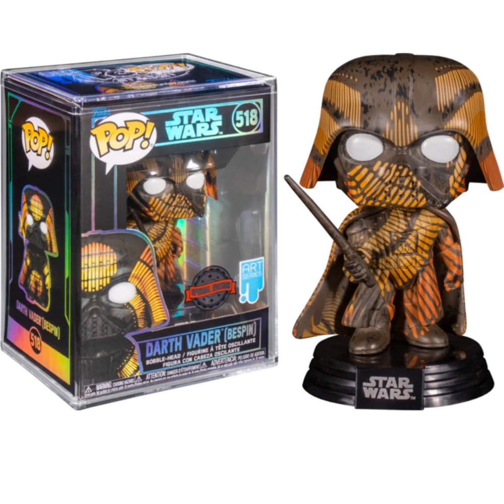 Funko Pop Darth Vader (Bespin) Walmart Exclusive ART SERIES Protector Included